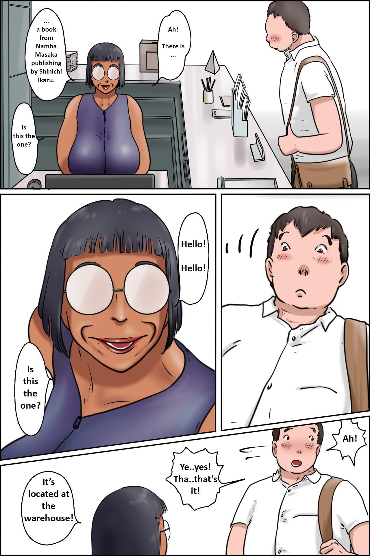 Library Monster page 5 full