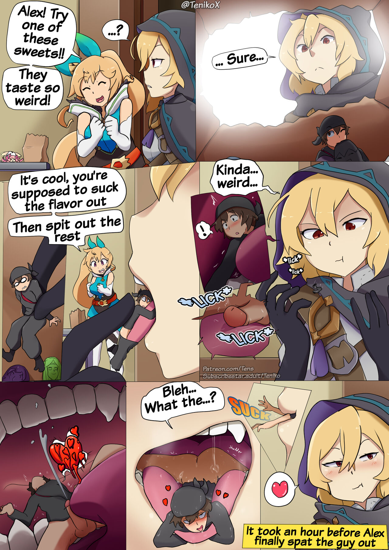 Dragalia Lost in Cleavage page 8 full