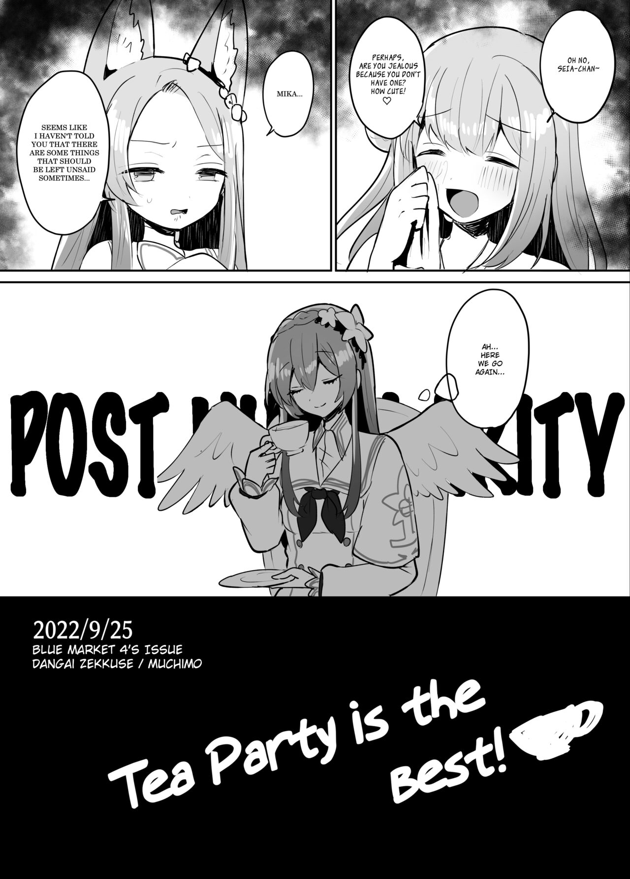 Muchimo The Tea Party's Futanari - Seia VS Mika page 10 full