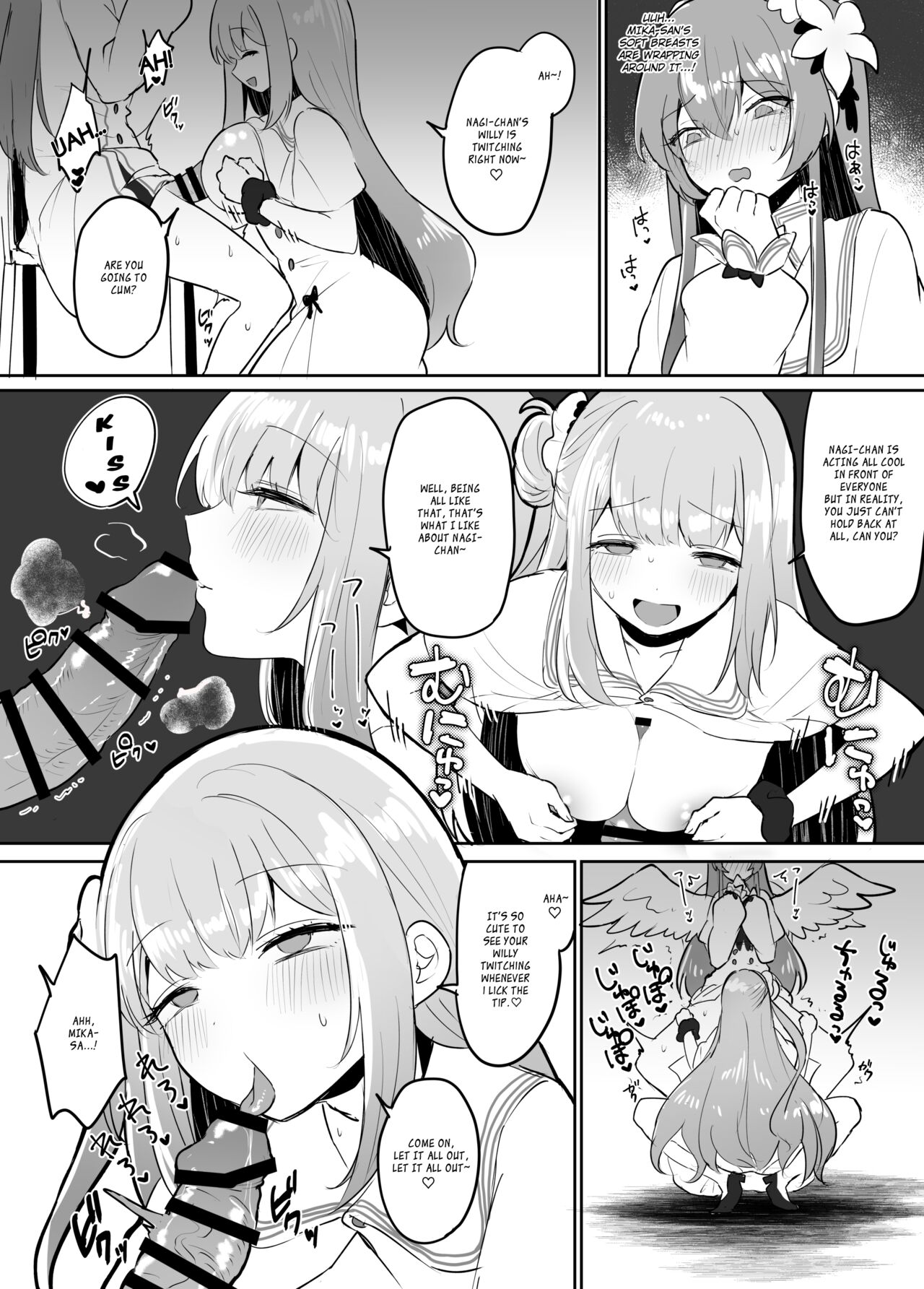 Muchimo The Tea Party's Futanari - Seia VS Mika page 8 full