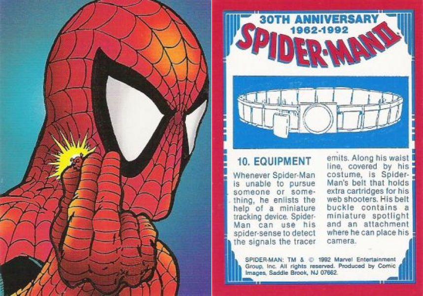 Spider-Man- Series 002- 30th Anniversary- Comic Images page 10 full