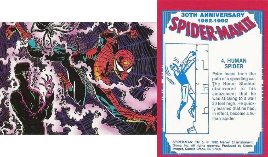 Spider-Man- Series 002- 30th Anniversary- Comic Images page 4 full