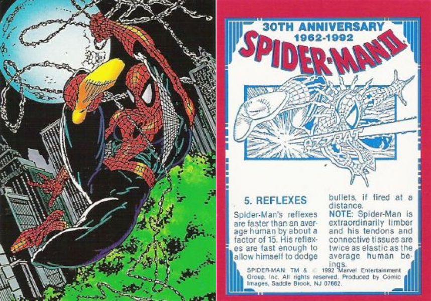 Spider-Man- Series 002- 30th Anniversary- Comic Images page 5 full