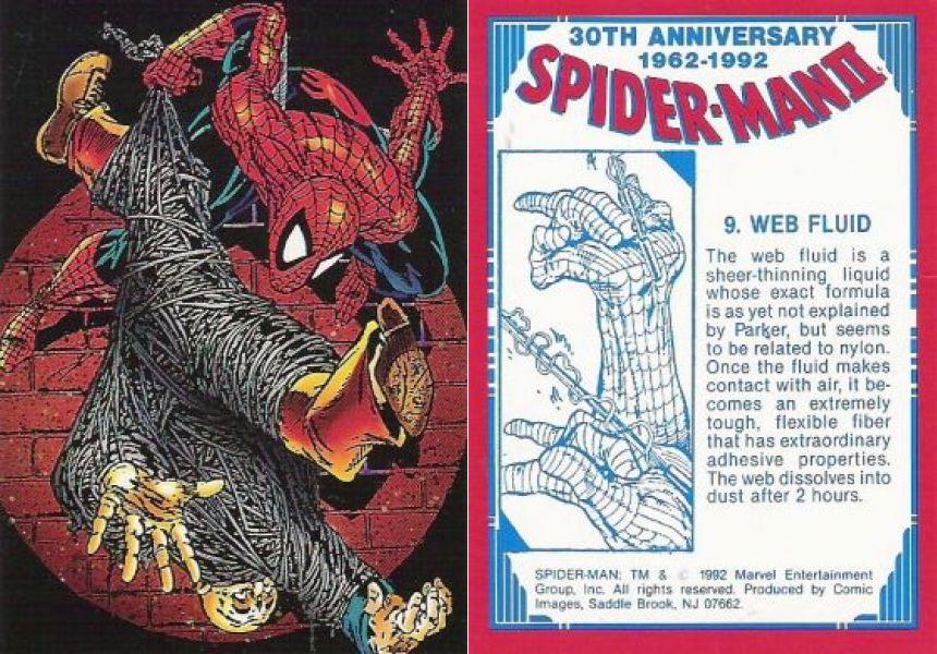 Spider-Man- Series 002- 30th Anniversary- Comic Images page 9 full