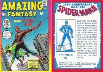 Spider-Man- Series 002- 30th Anniversary- Comic Images cover