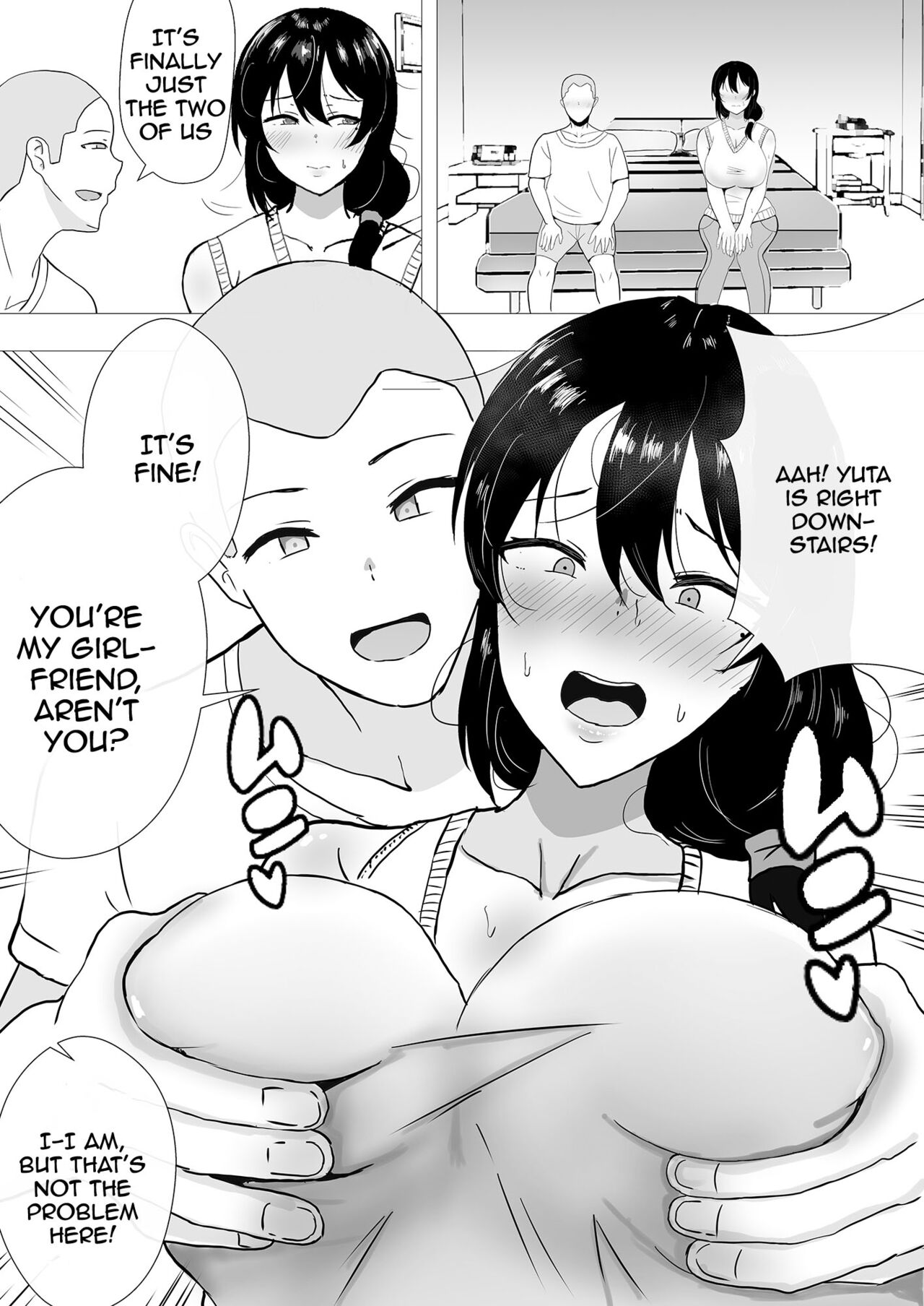 TomoKano Kaa-chan II ~Jitaku, Musuko no Tomodachi ni Ochita Natsu~ | My Mom Is My Friend's Girlfriend 2 page 8 full