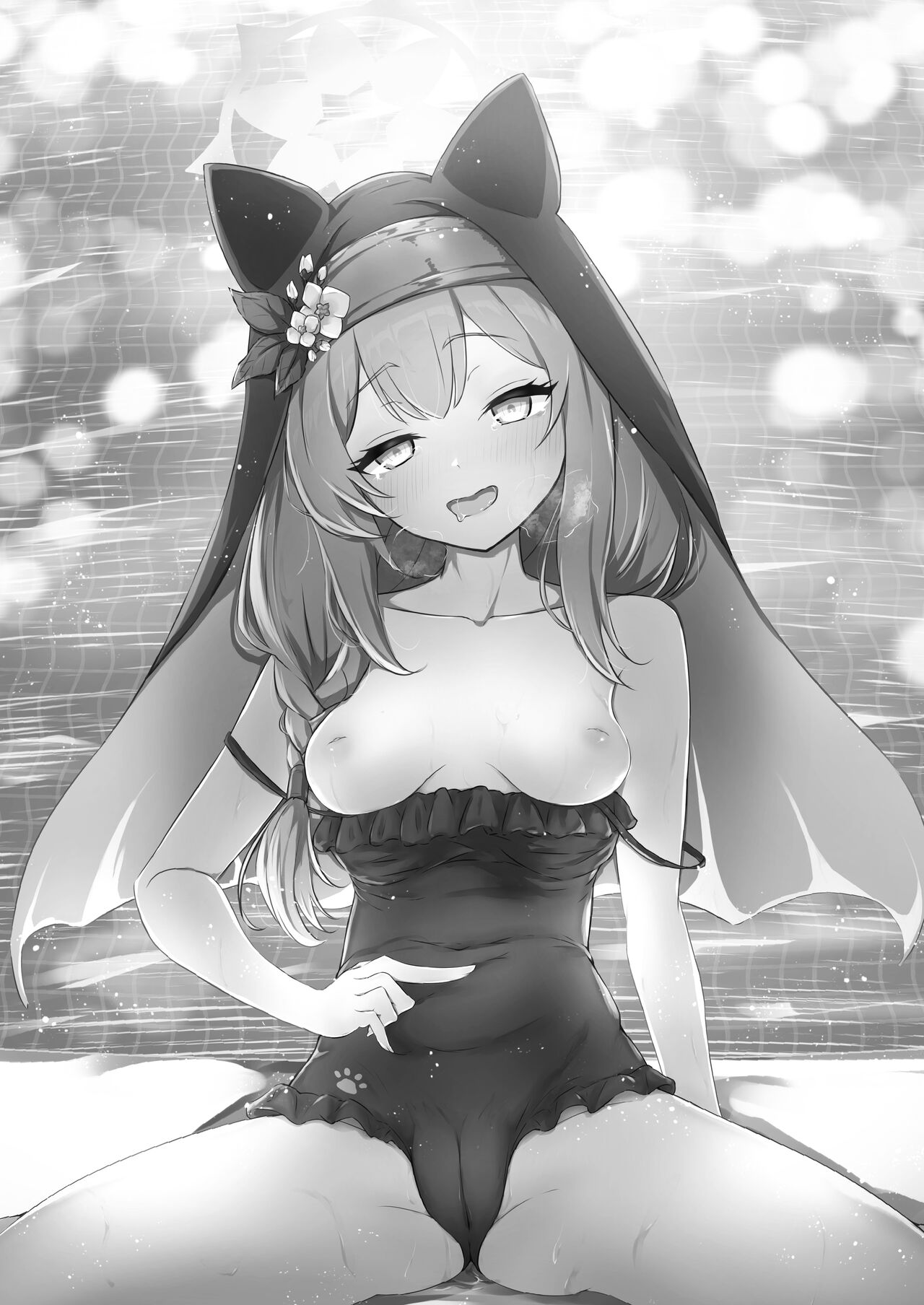 Mari to Poolside de Amaetari Amayakashitari | 마리와 풀사이드에서 어리광도 부리고 응석도 부리고 page 3 full