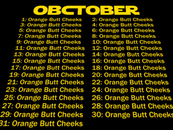 OBCtober ongoing cover