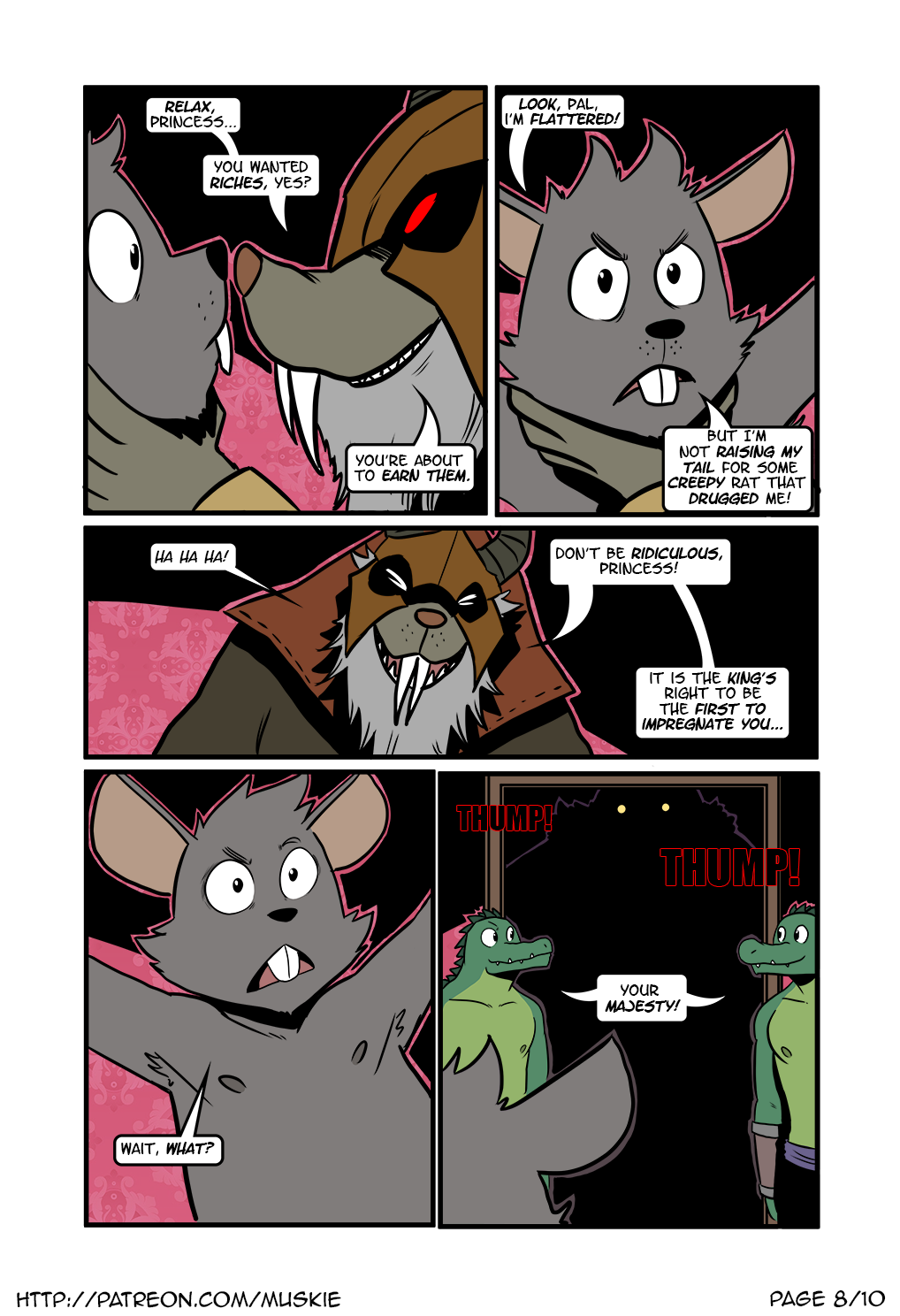 Muskie / Tolok - In the King's Clutches page 8 full
