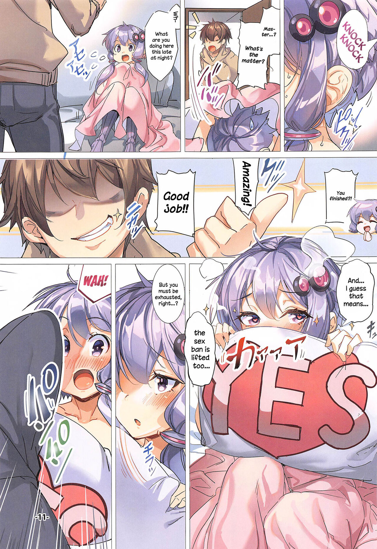 Totsuzen no Kinyoku Seikatsu ni Sabishikute Gaman Dekinaku Nacchau Yukari-san | After Her Abrupt Abstinent Lifestyle Yukari-san Can't Hold Back Any Longer page 10 full