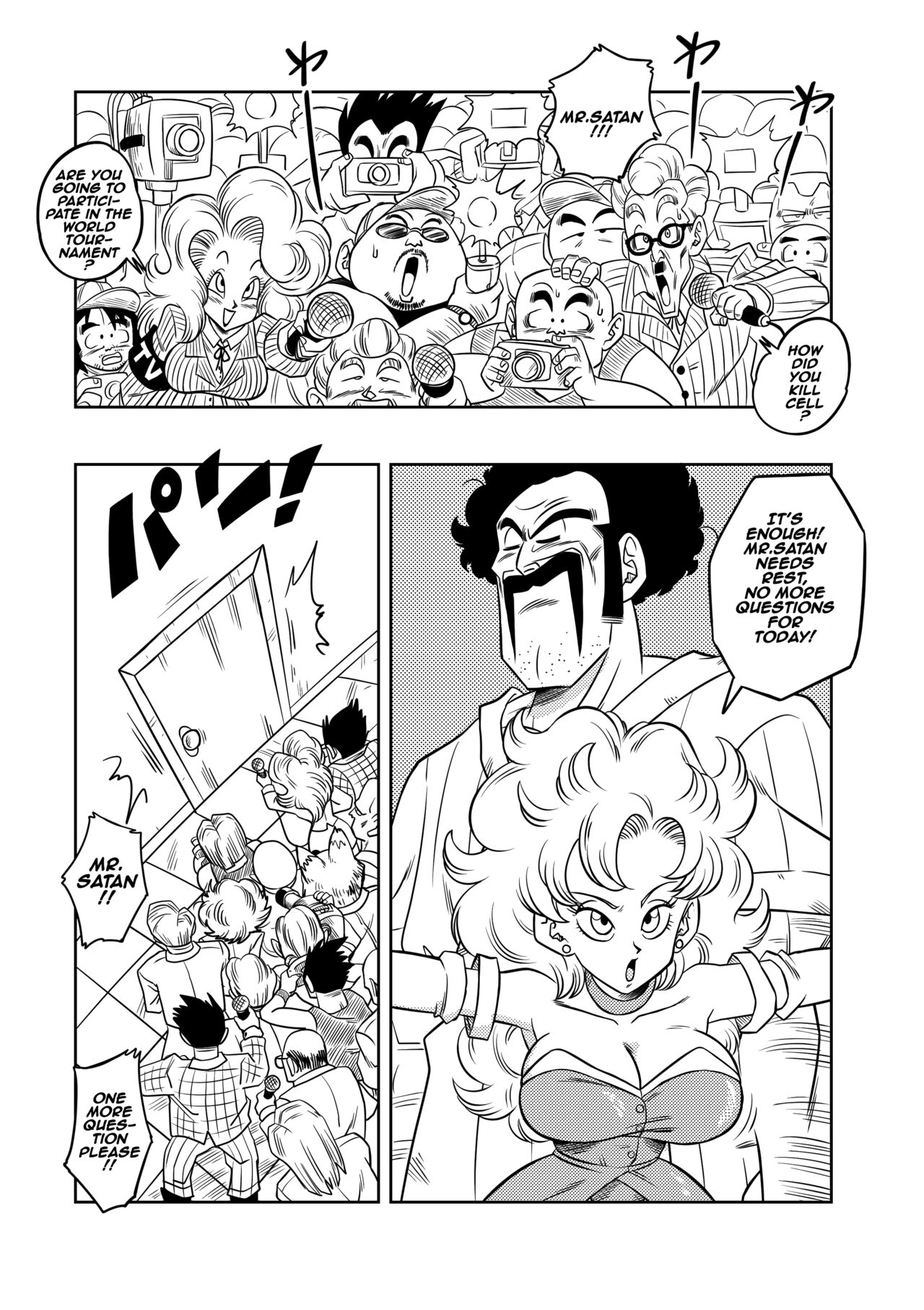 Mister Satan's Secret Training page 2 full