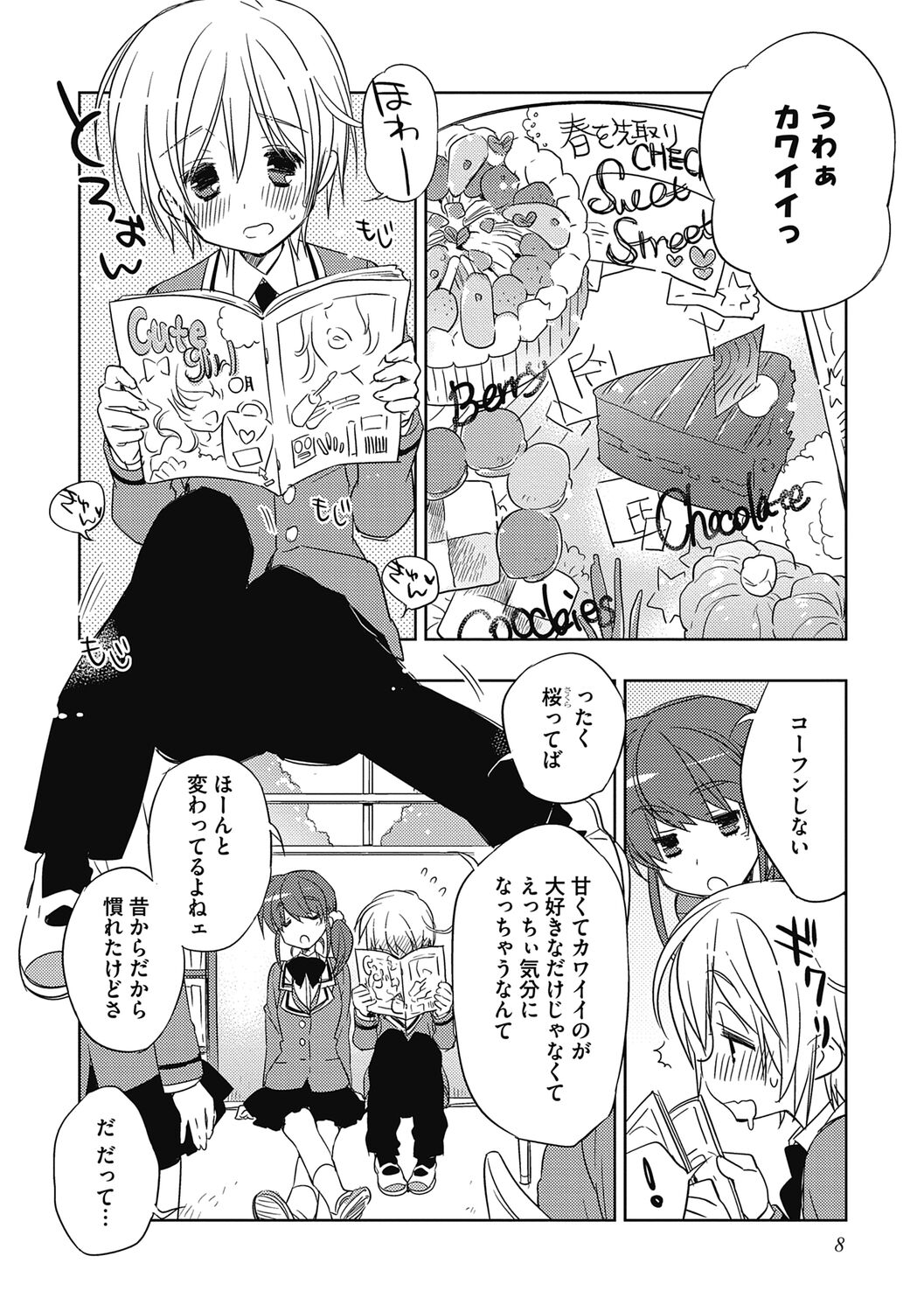Ecchii Kimochi. page 8 full