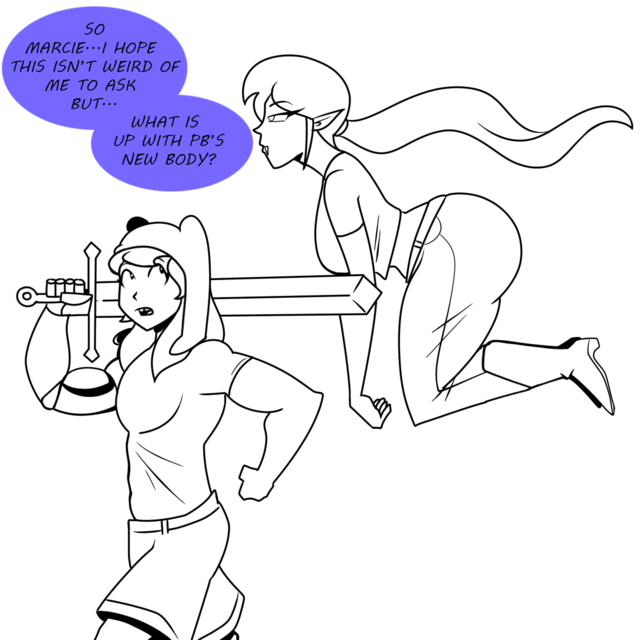 Thicc-verse Adventure Time page 8 full