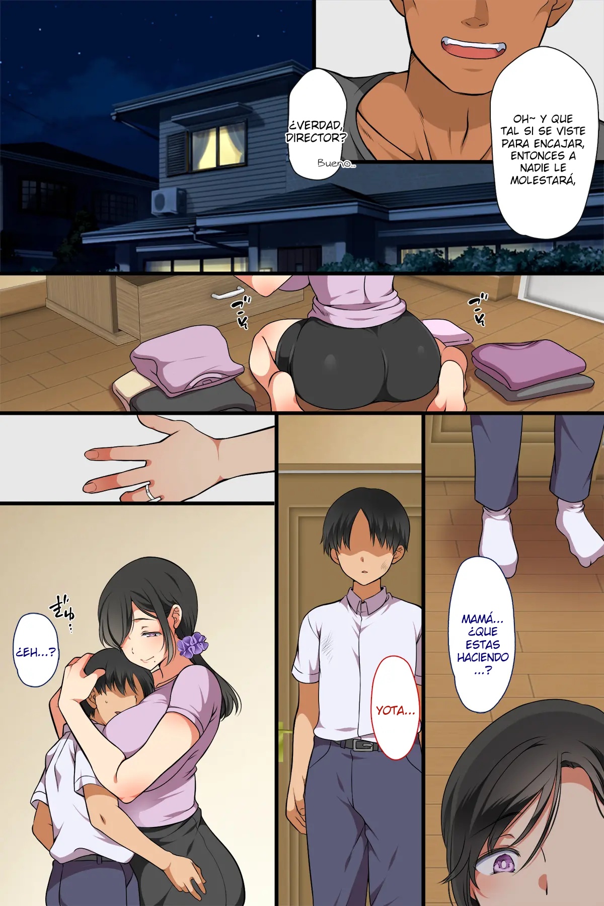 Hitozuma ga Classmate ni!? | ¡UNA MILF QUE SE CONVIRTIÓ EN UNA COMPAÑERA DE CLASE! page 5 full