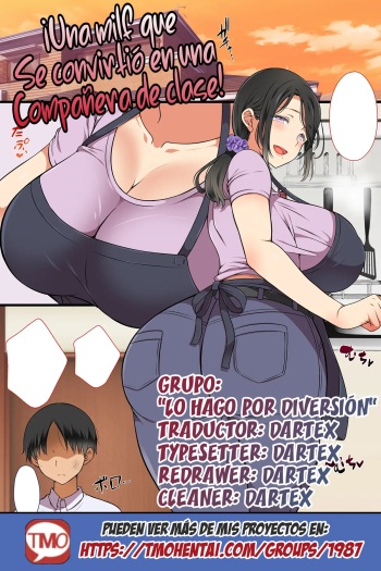 Hitozuma ga Classmate ni!? | ¡UNA MILF QUE SE CONVIRTIÓ EN UNA COMPAÑERA DE CLASE! cover