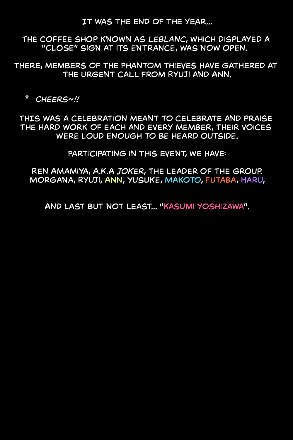 Moshi Kaitoudan ga Kairaku Ochi Shite Shimattara!? | The Phantom Thieves got corrupted by pleasure!?  . page 5 full