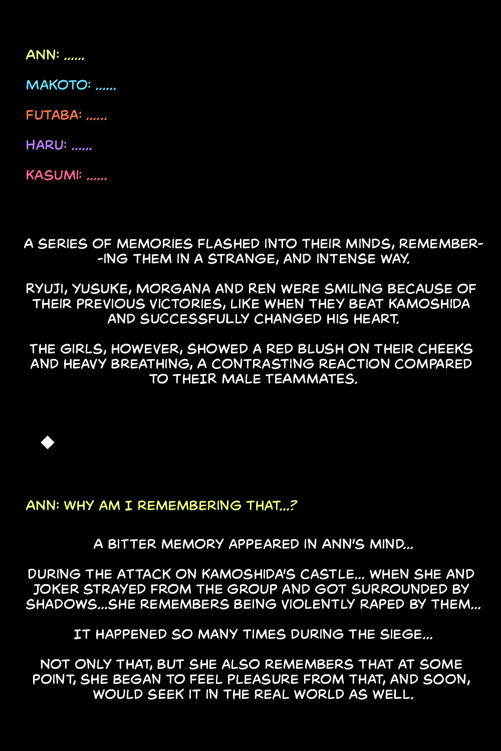 Moshi Kaitoudan ga Kairaku Ochi Shite Shimattara!? | The Phantom Thieves got corrupted by pleasure!?  . page 7 full