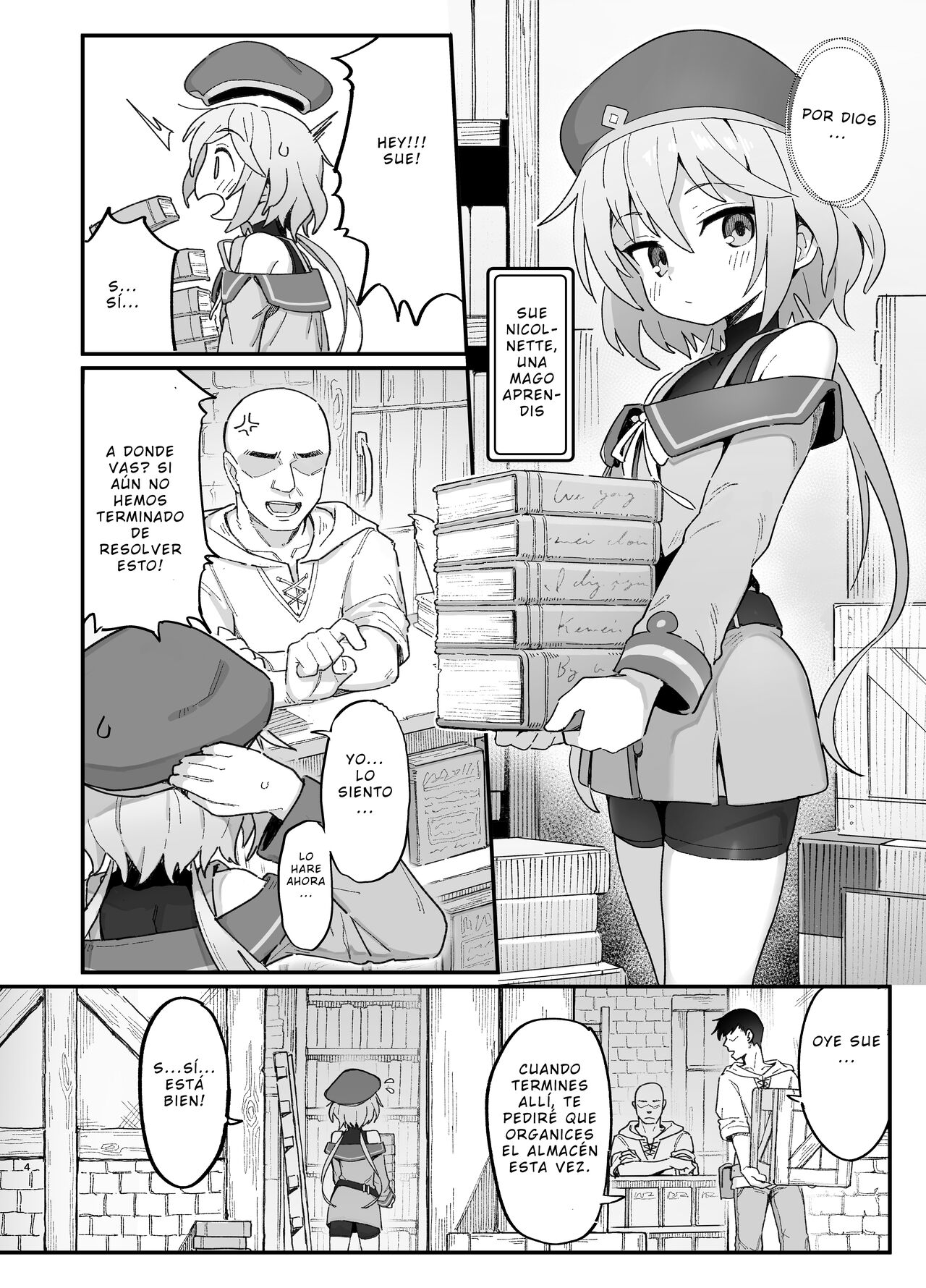 Kakyuu Majutsushi, Inmon ni Somaru | Una Humilde Hechicera, Ensuciada Por La Perversidad. page 3 full
