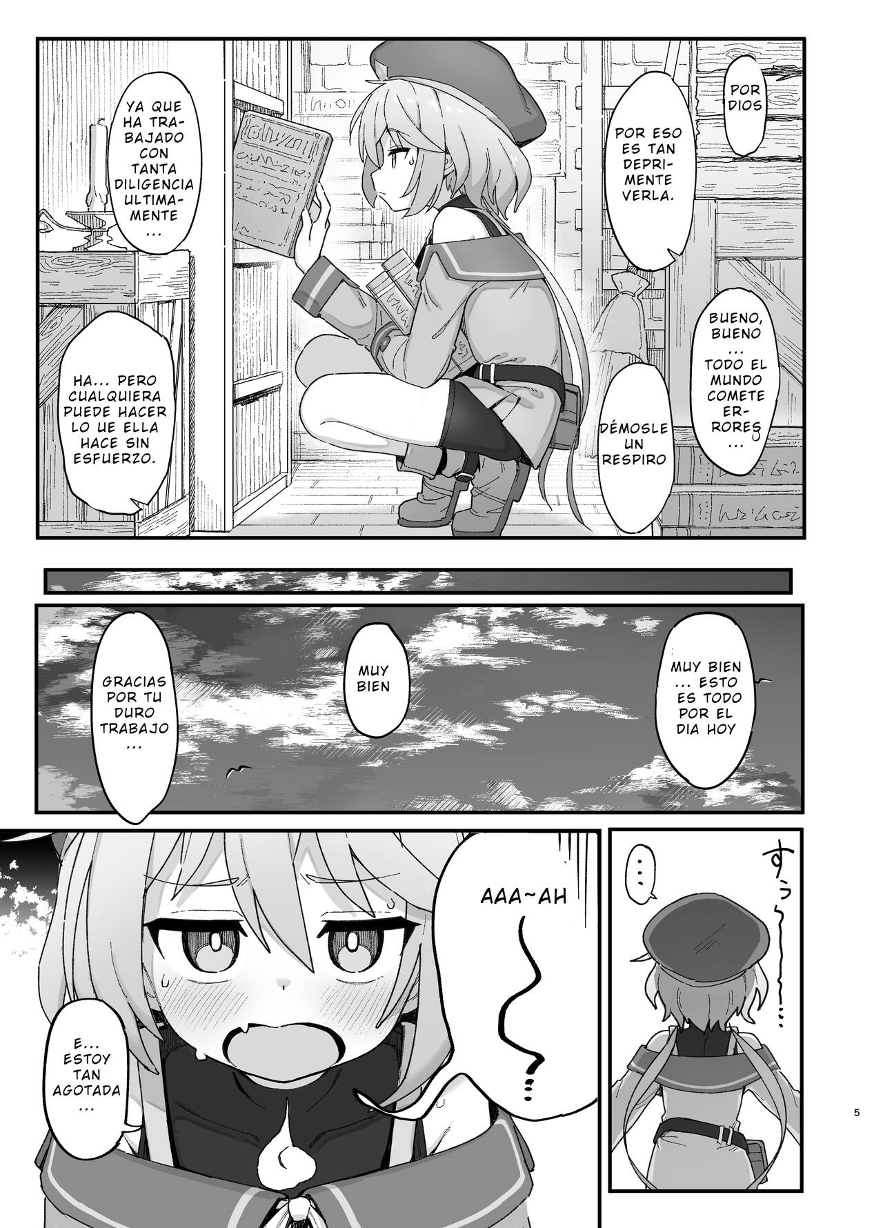 Kakyuu Majutsushi, Inmon ni Somaru | Una Humilde Hechicera, Ensuciada Por La Perversidad. page 4 full