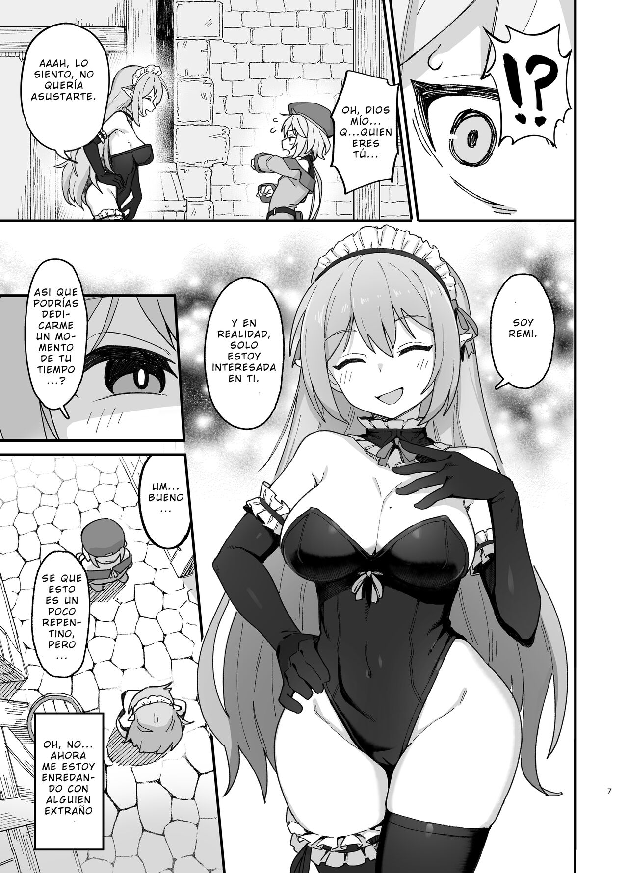 Kakyuu Majutsushi, Inmon ni Somaru | Una Humilde Hechicera, Ensuciada Por La Perversidad. page 6 full