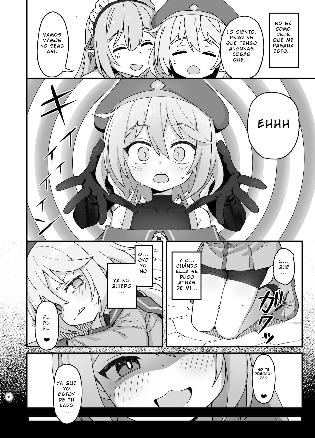 Kakyuu Majutsushi, Inmon ni Somaru | Una Humilde Hechicera, Ensuciada Por La Perversidad. page 7 full