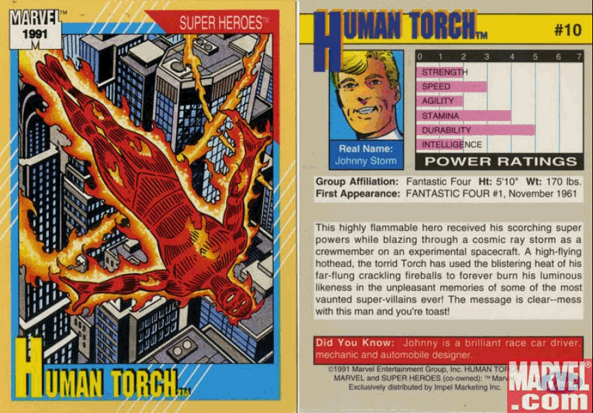 Marvel Universe II Cards page 10 full