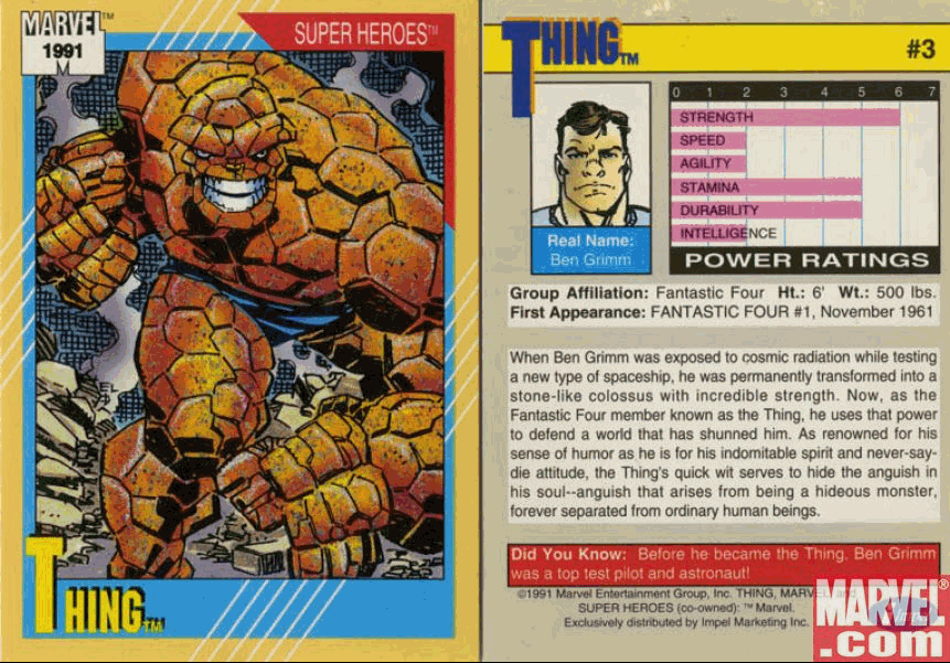 Marvel Universe II Cards page 3 full
