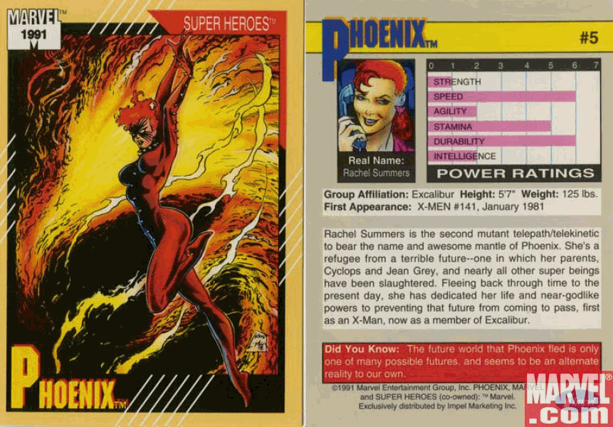 Marvel Universe II Cards page 5 full
