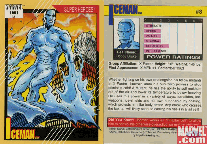 Marvel Universe II Cards page 8 full