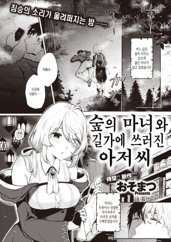 Morino majo to yukidaoreno ojisan  | 숲의 마녀와 길가에 쓰러진 아저씨 COMIC X-EROS #96 cover