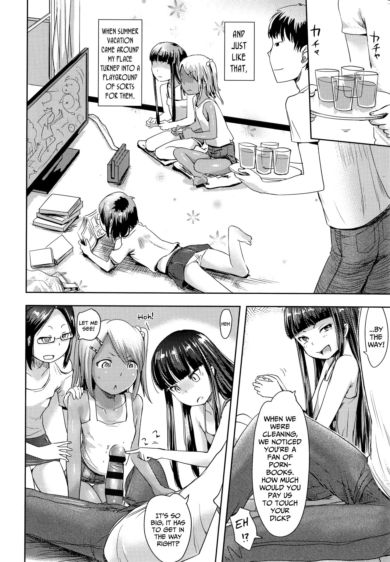 Mei to Tomodachi no Ezuke Nikki | An "Erotic" Taming Journal of my Niece and Her Friends page 6 full