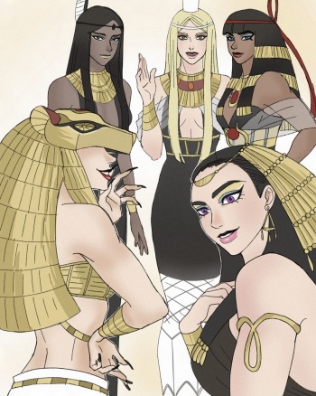mojito's ENNEAD Эннеада 엔네아드 エネアド - Sekhmet, Hathor, Isis, Ra, Maat, Seth, Horus, Nephthys cover