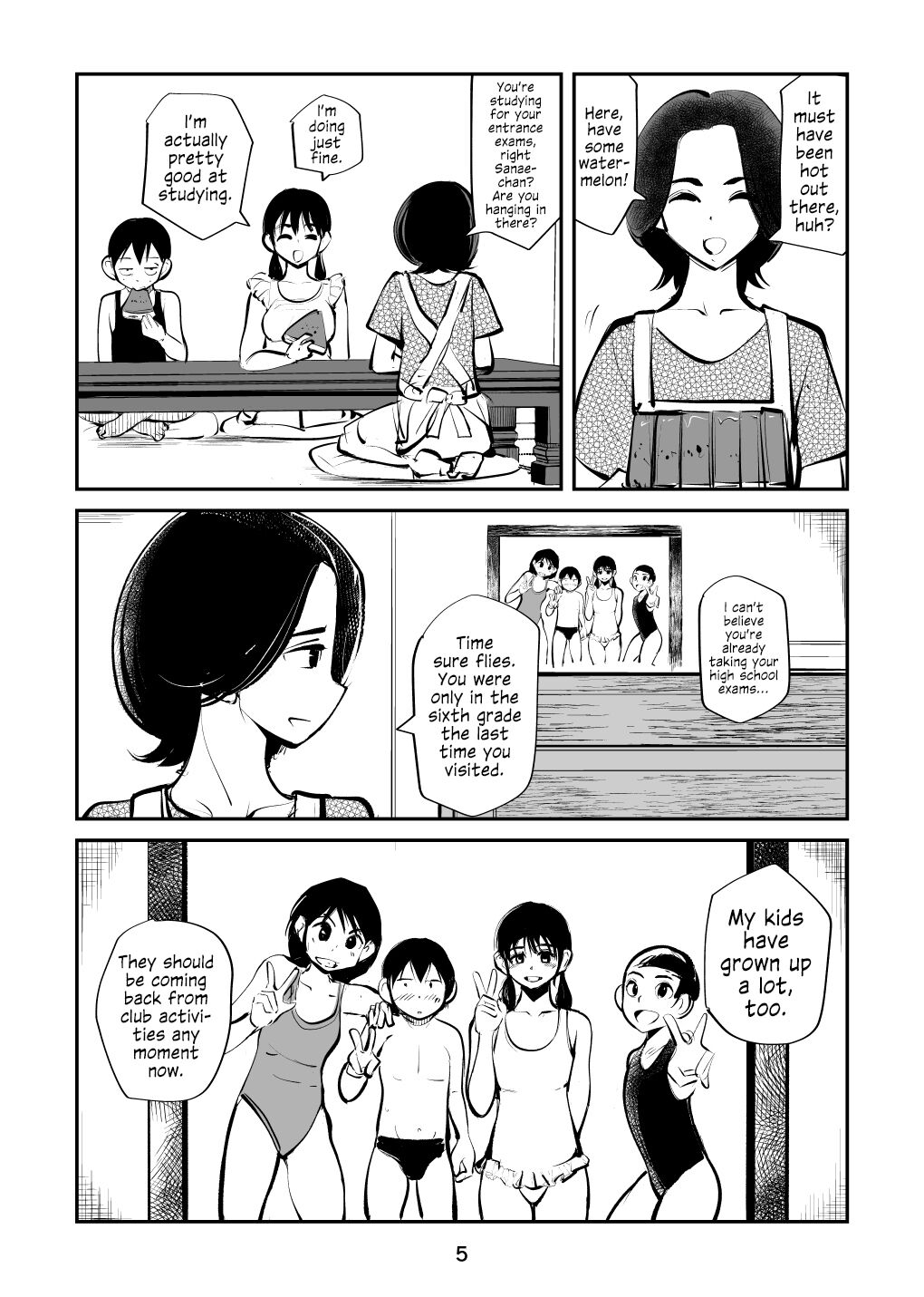 Denma Kyoudai &amp; Juumai in Beach page 5 full