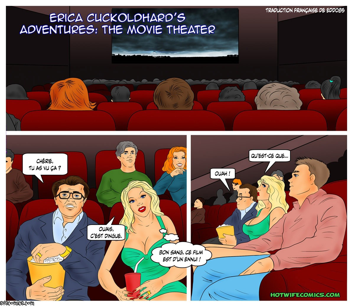 Erica Cuckoldhard Adventures - The Movie Theater page 1 full