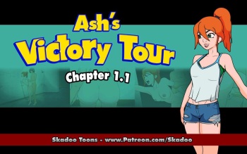 Ash's Victory Tour  CG cover