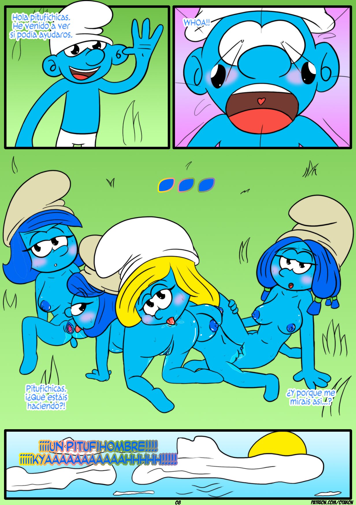 Los Pitufos y La Poción del Amor page 10 full