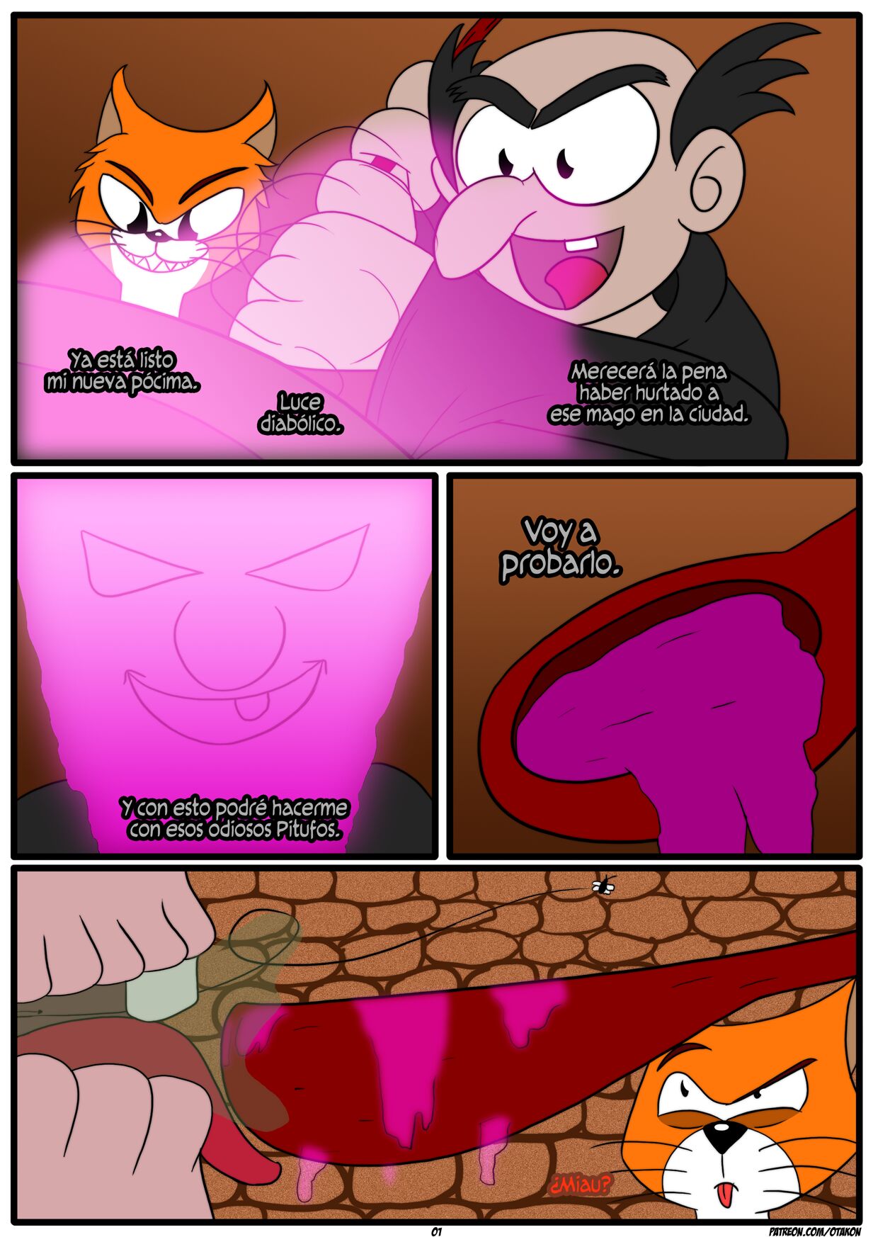 Los Pitufos y La Poción del Amor page 3 full