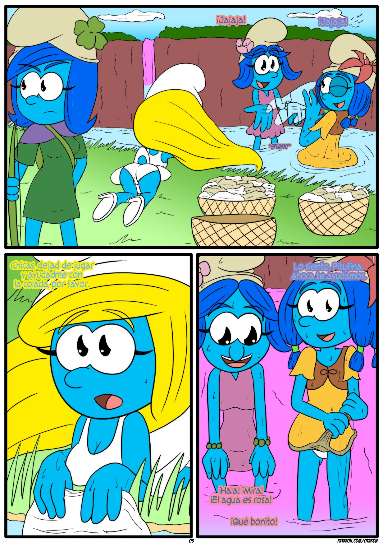 Los Pitufos y La Poción del Amor page 5 full