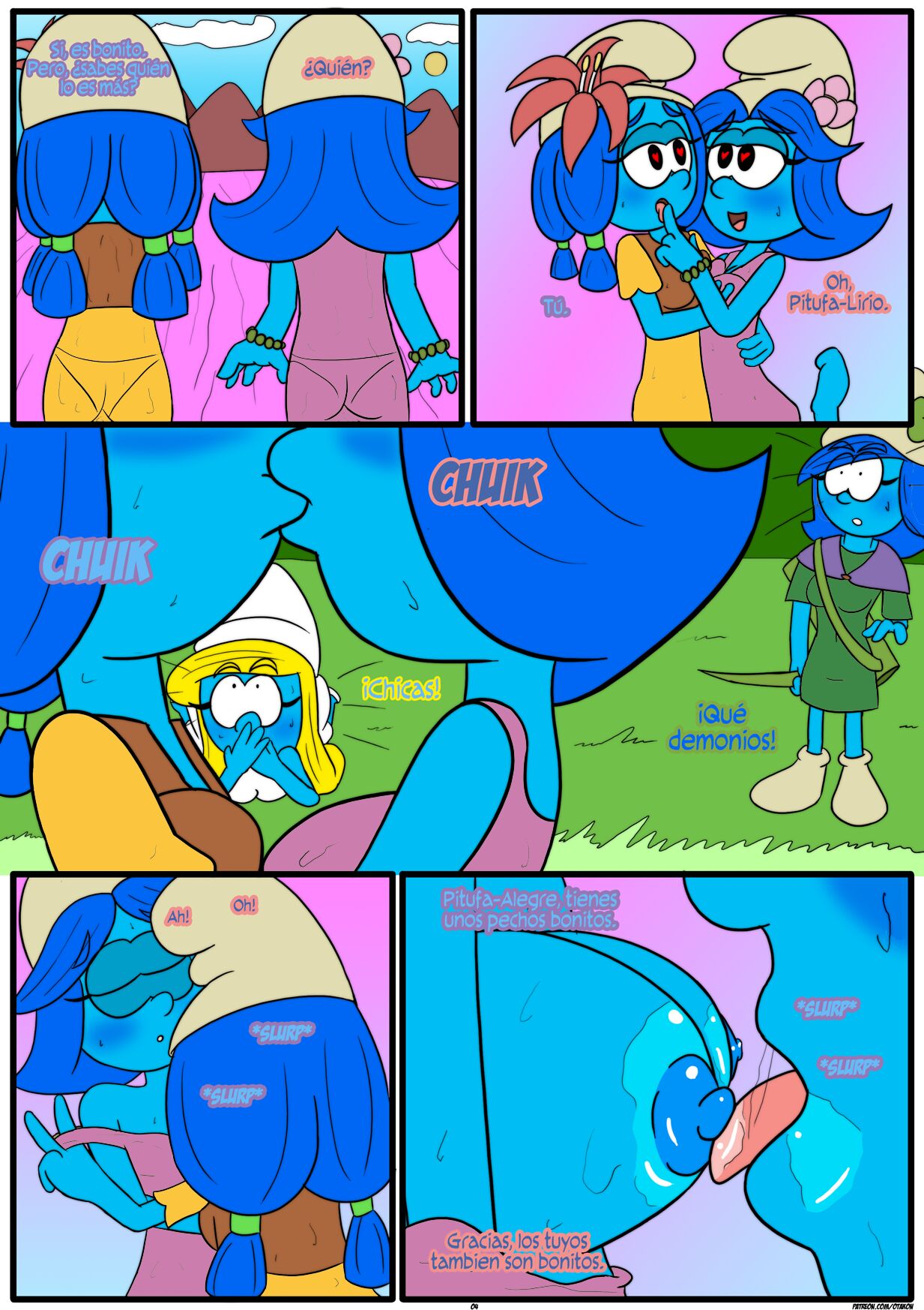 Los Pitufos y La Poción del Amor page 6 full
