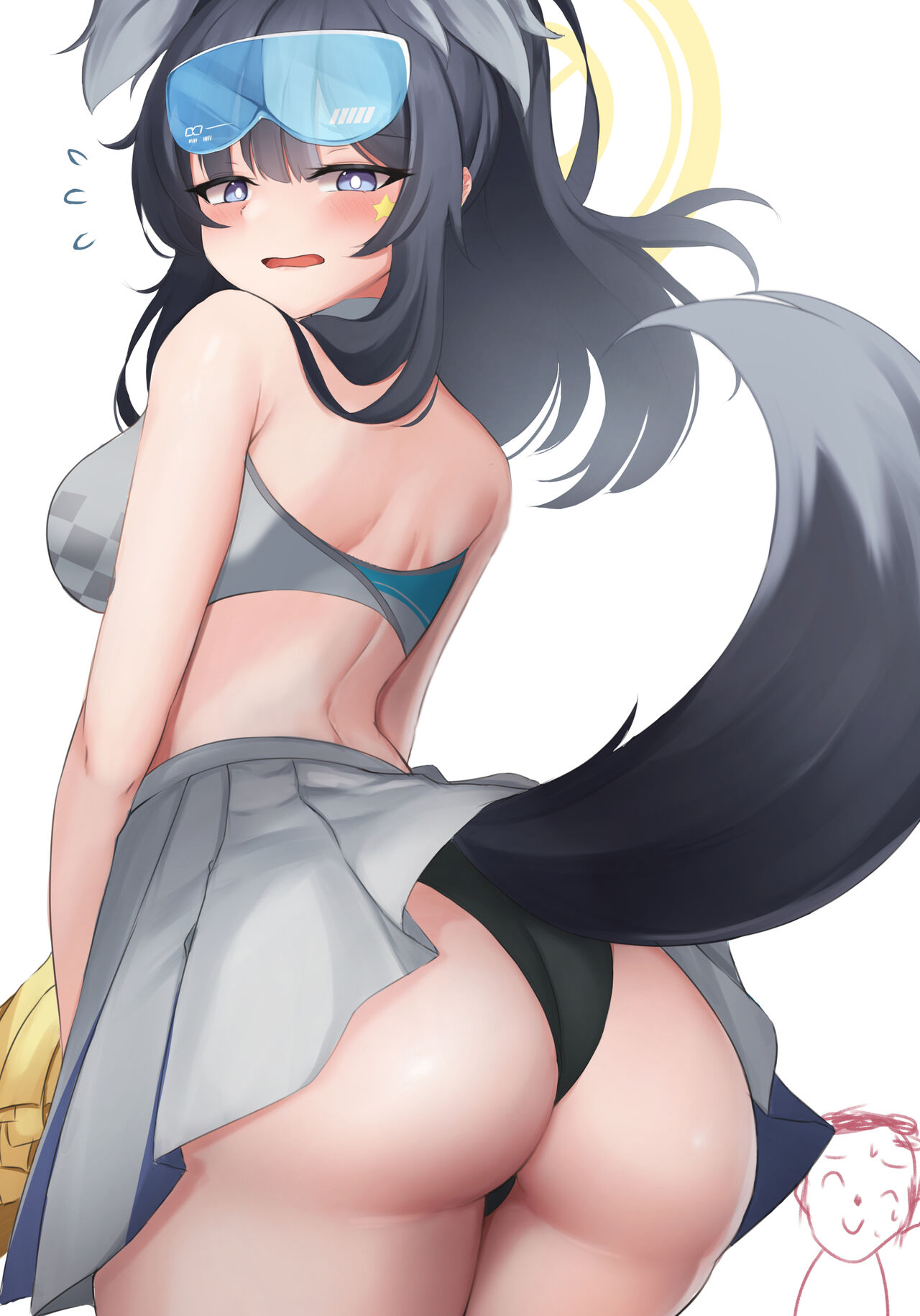 【Blue archive】nekozuka_hibiki ass page 2 full