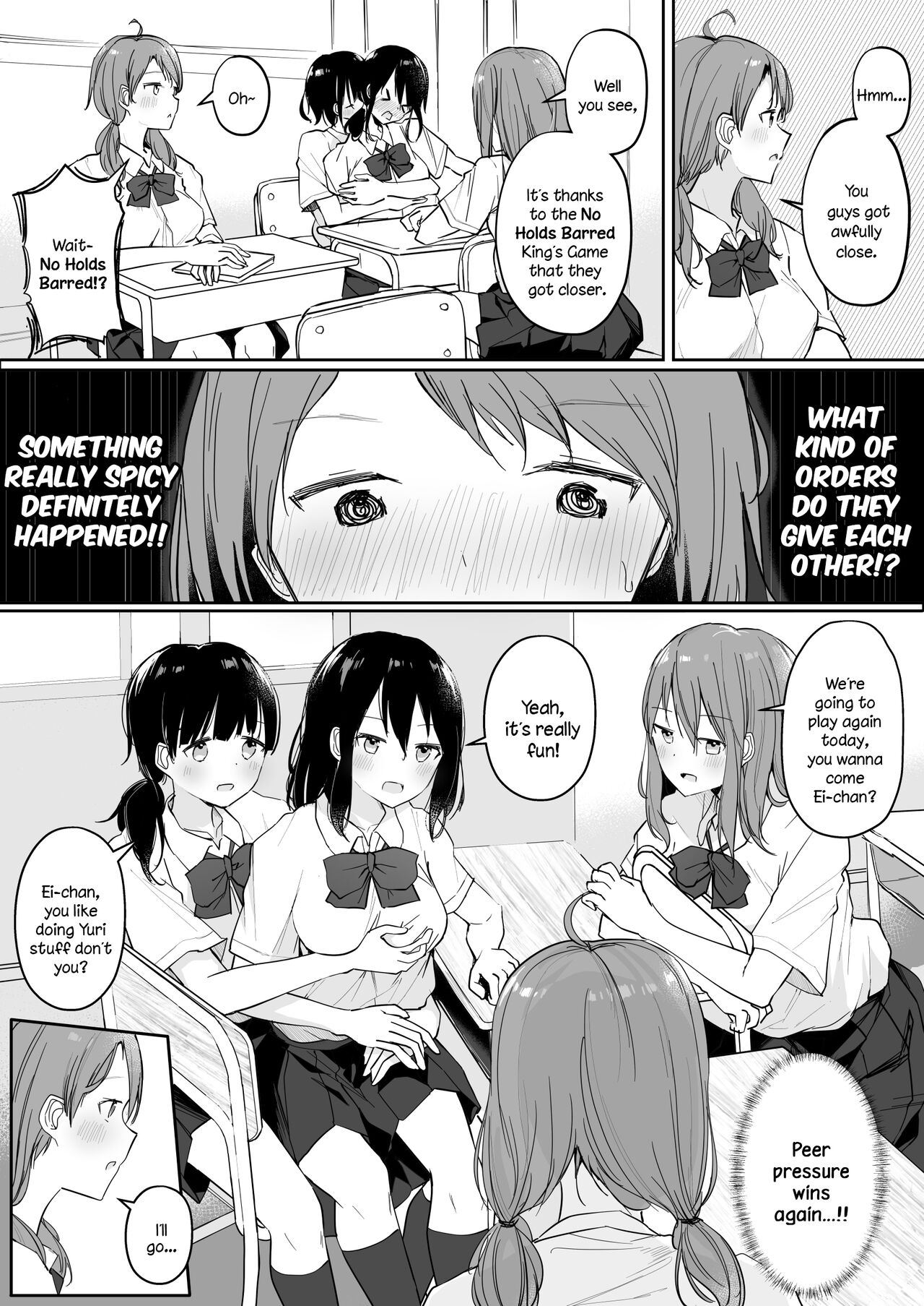 Yuri Zuki Joshi ga Nandemoari no Ousama Game Yatta Kekka... page 5 full