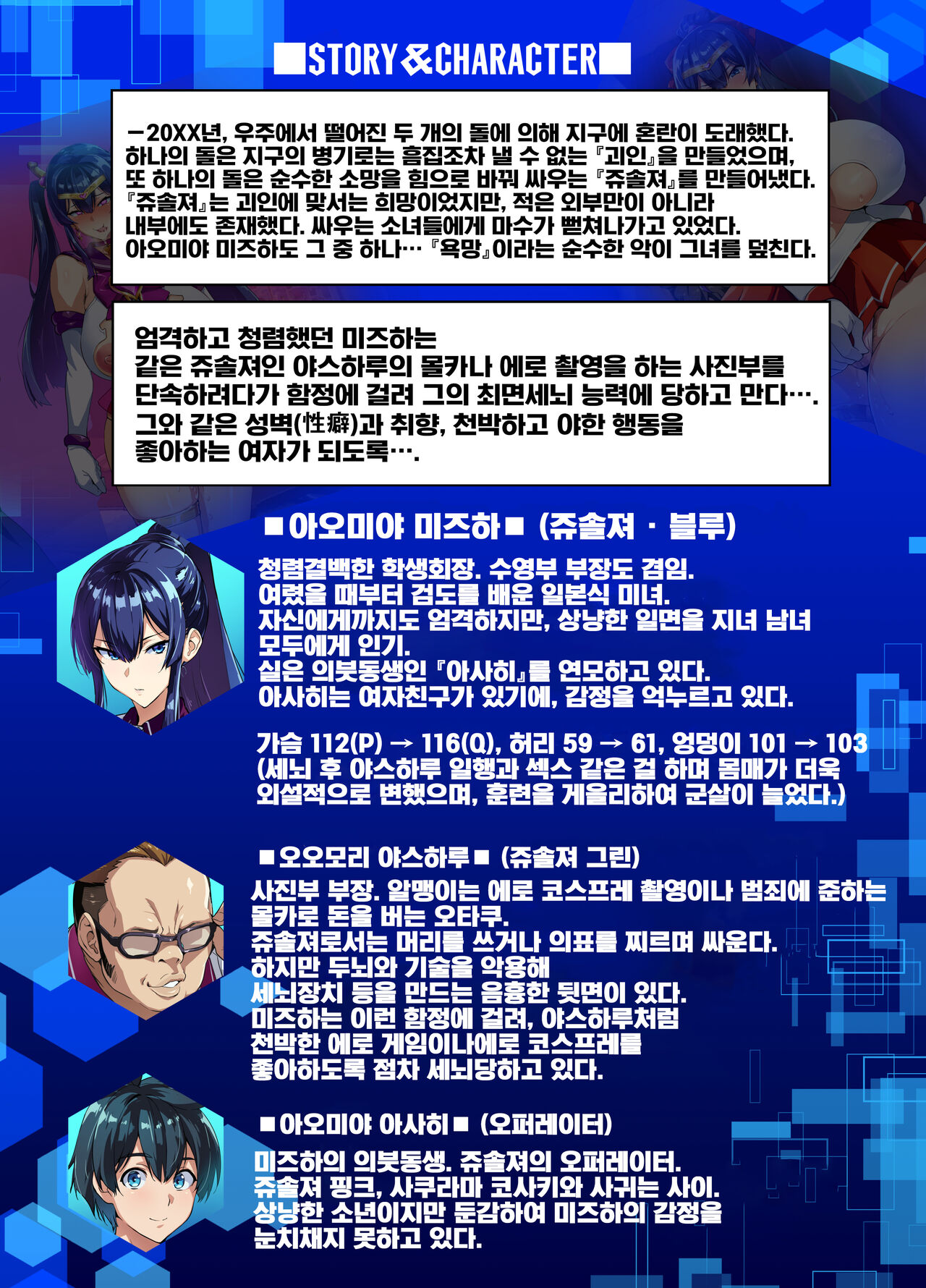 C100 Kaijoubon Blue no  Nichijou ｜ C100 회장본 블루의  일상 page 3 full