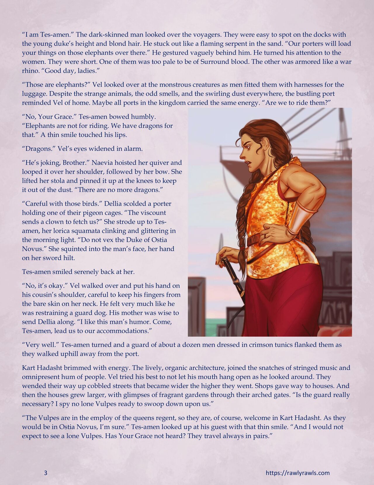 The Wicked Tower Chapter 5: Rawly Rawls Fiction page 3 full