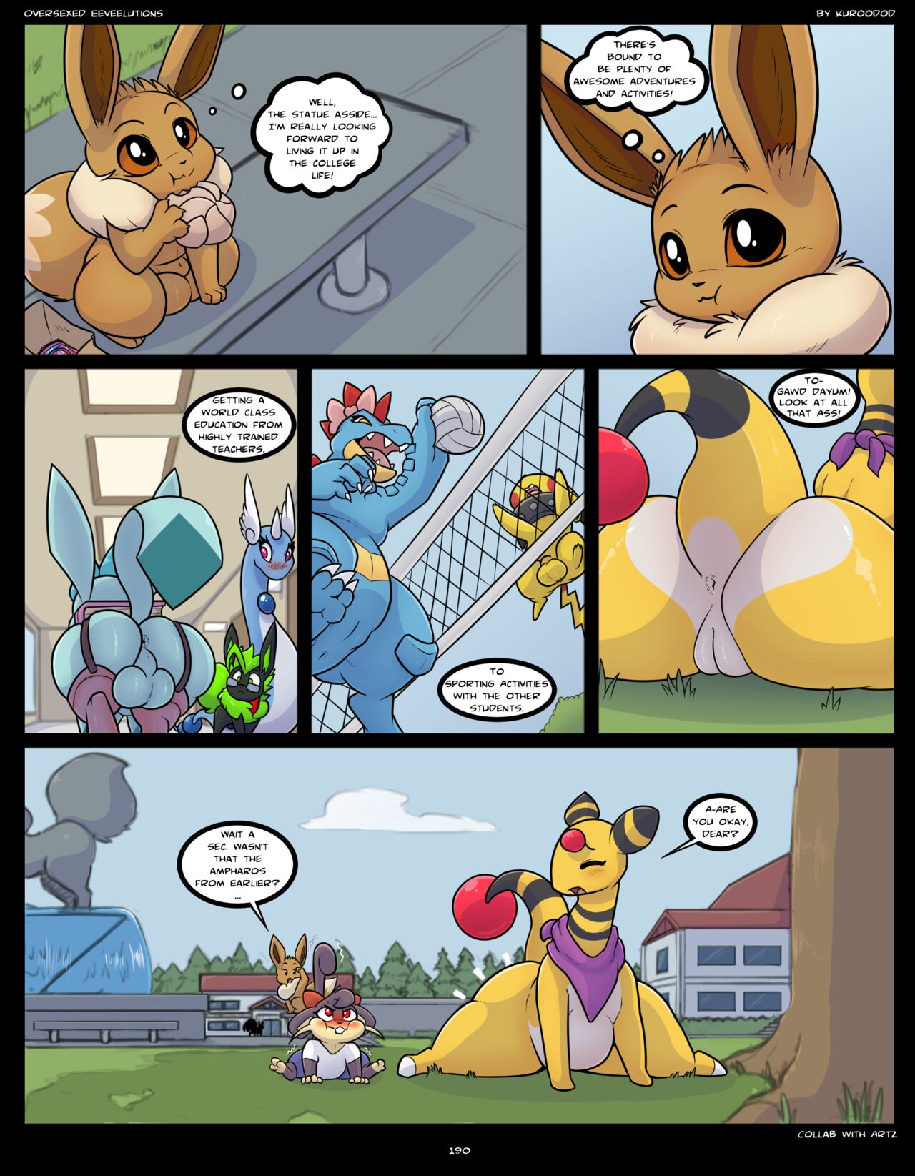 The New Adventures of Oversexed Eeveelutions page 4 full