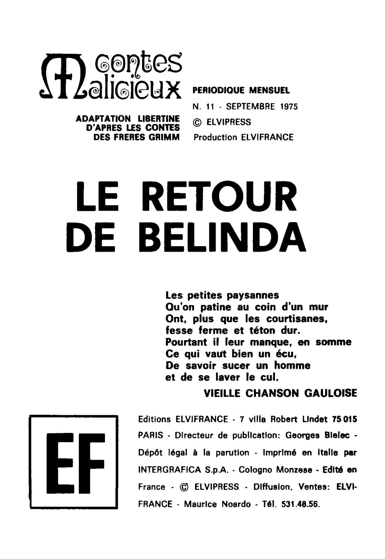 Le Retour de Belinda page 3 full