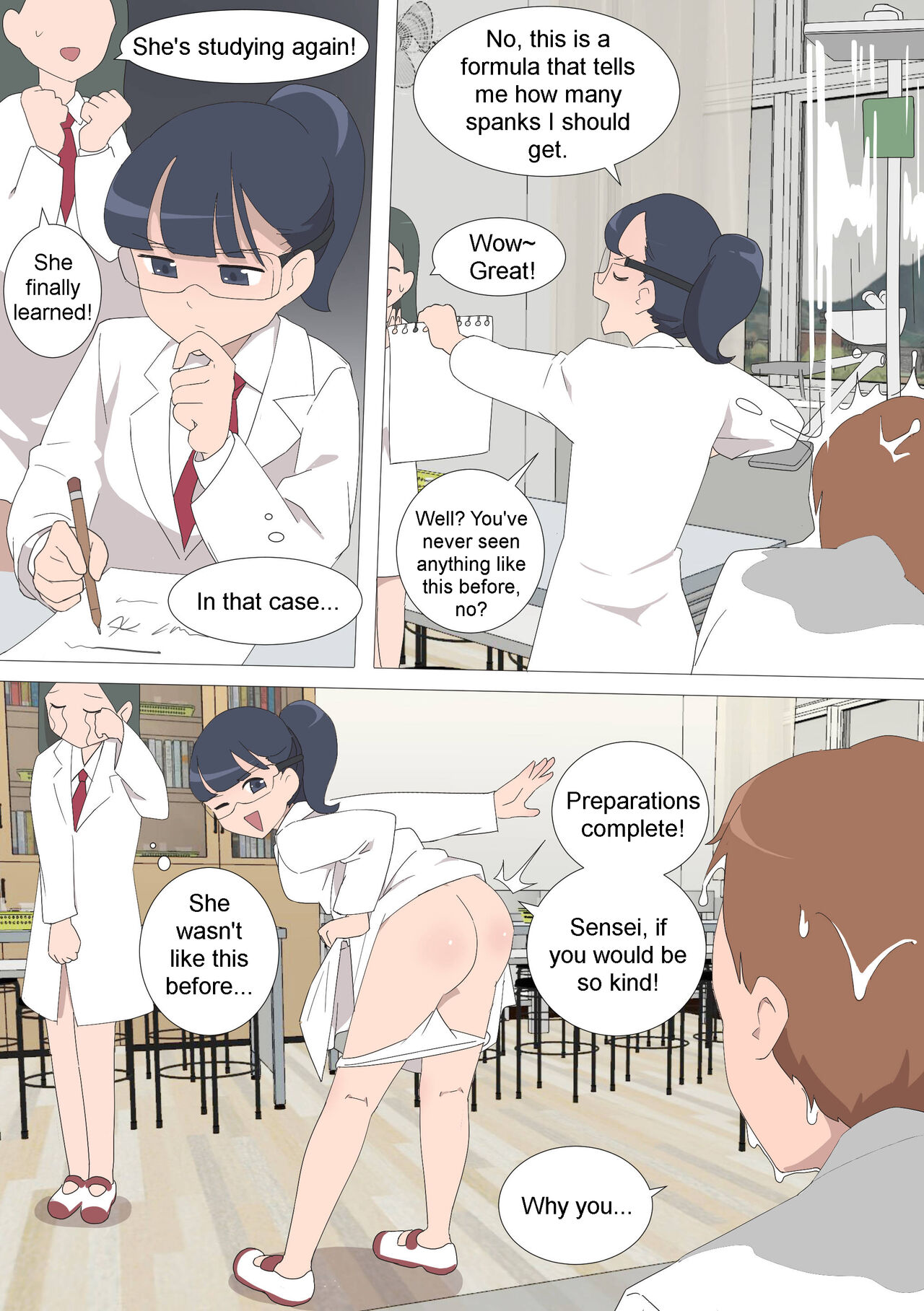 My Spanking Friends Vol. 26 page 9 full