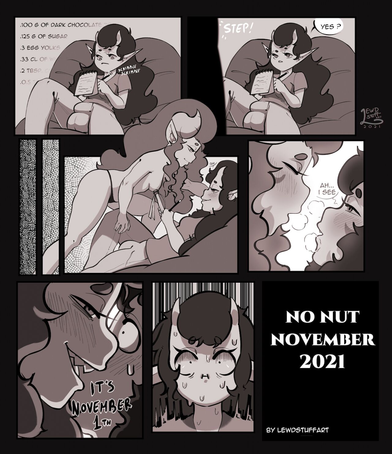 No Nut November 2021 + extra page 1 full