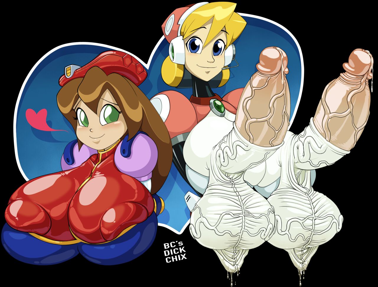 Iris and Alia from Megaman page 4 full