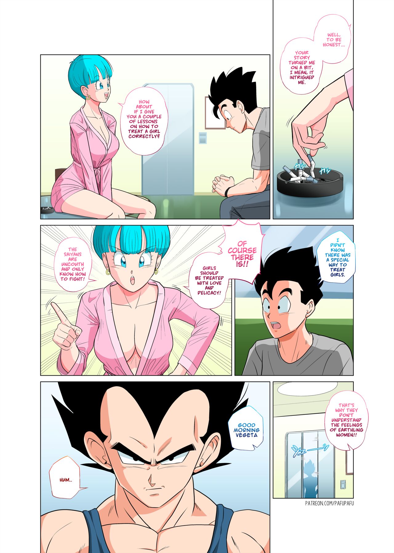 Gohan vs Bulma! page 6 full