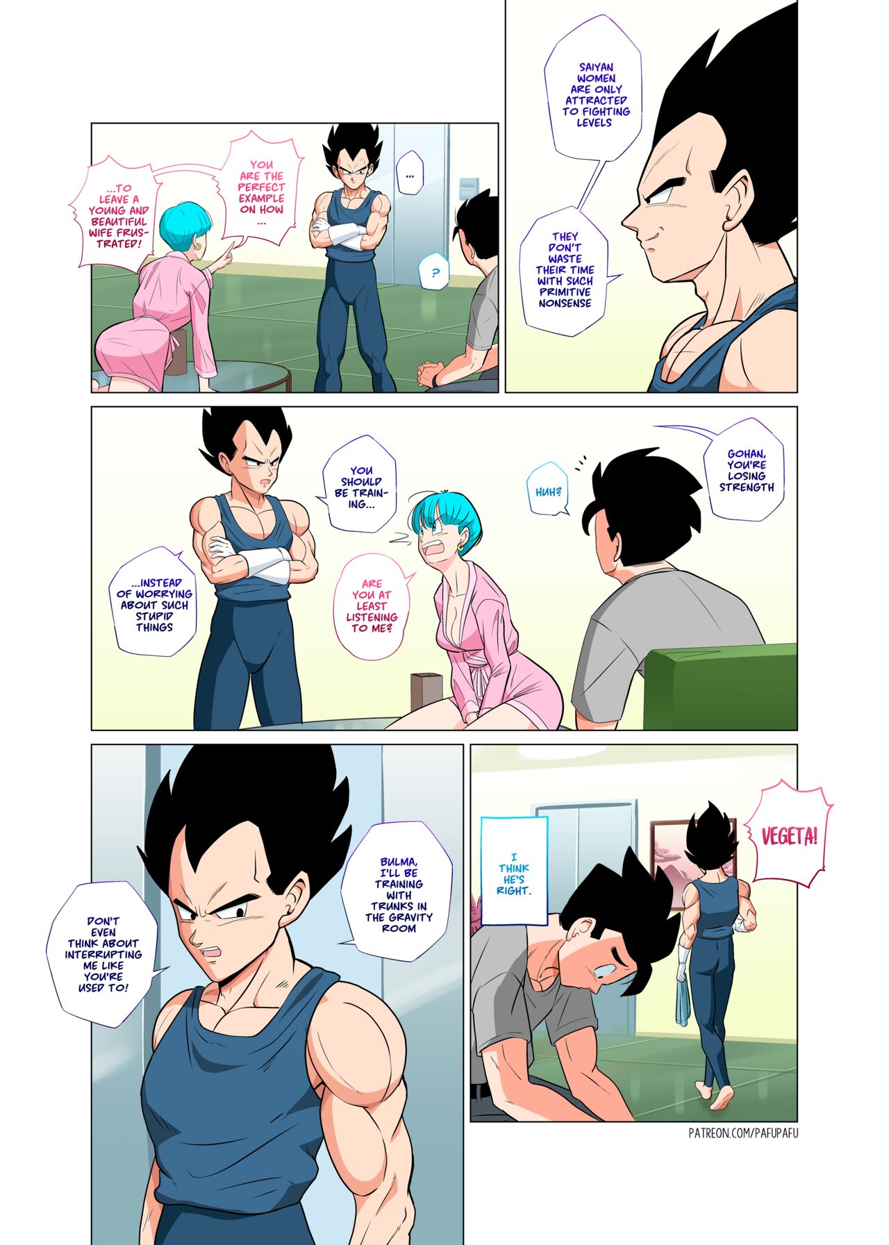 Gohan vs Bulma! page 7 full